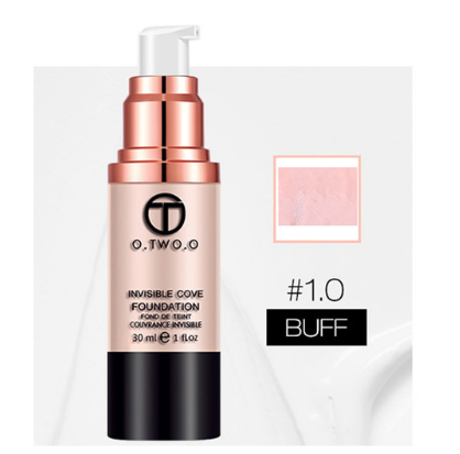 O.TWO.O Brand Liquid Foundation Matte Weightless Ultra Liquid Makeup Face Foundation Brighten Concealer