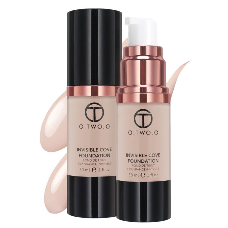 O.TWO.O Brand Liquid Foundation Matte Weightless Ultra Liquid Makeup Face Foundation Brighten Concealer